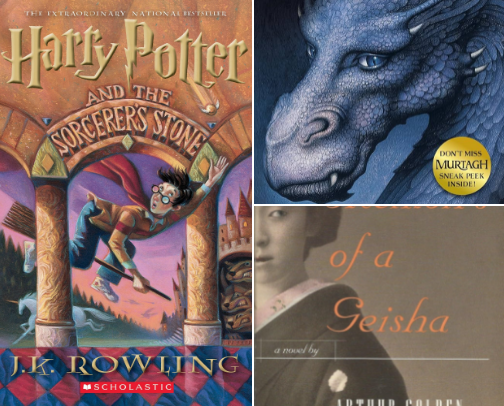 My favorite book recs cover photo collage