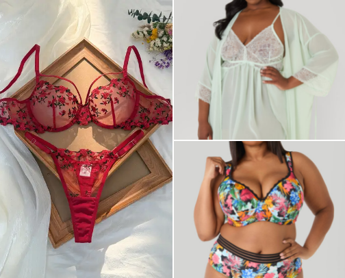 Secret  Lingerie cover photo collage