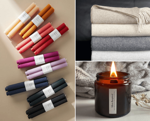 COZY FALL VIBES! All things Home Decor + Fall Aesthetic Design! cover photo collage