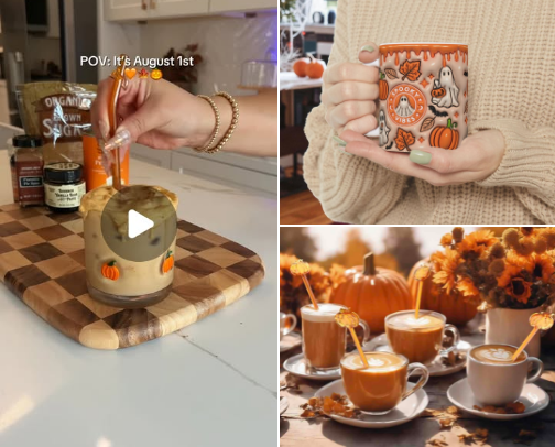 Pumpkin, Spice & Everything Nice cover photo collage