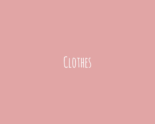 Clothes cover photo collage
