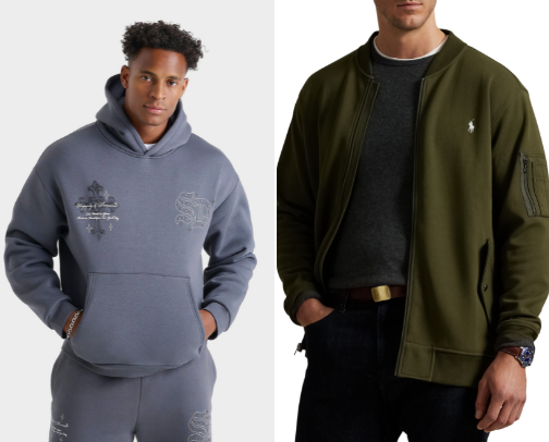 Men’s hoodies cover photo collage