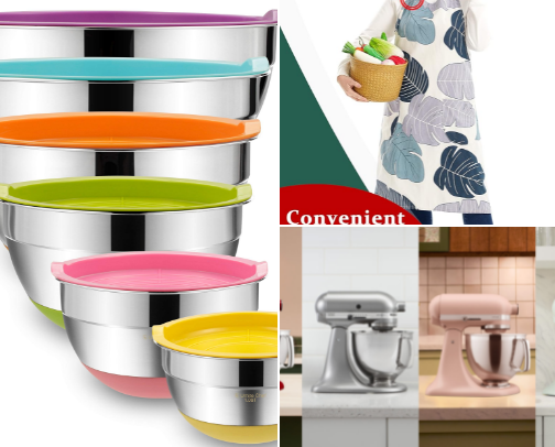 Erin’s Baking Tools cover photo collage