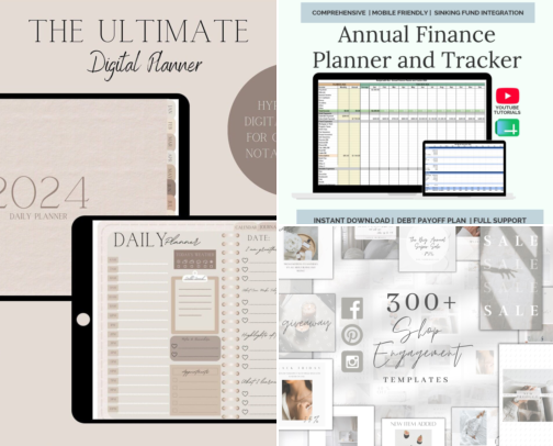 PRINTABLE DIGITAL PRODUCTS FOR YOUNG LEARNERS cover photo collage