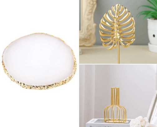 Gold in your Home cover photo collage