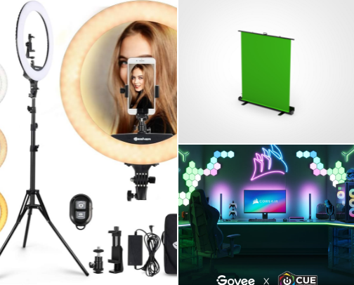Content creator essentials cover photo collage