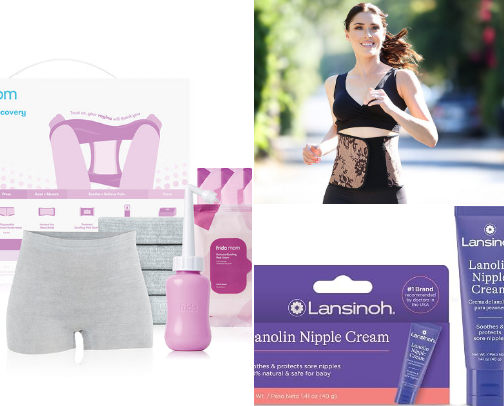 Reclaim Your Body: The Essential Postpartum Recovery & Wellness Products That Actually Work cover photo collage