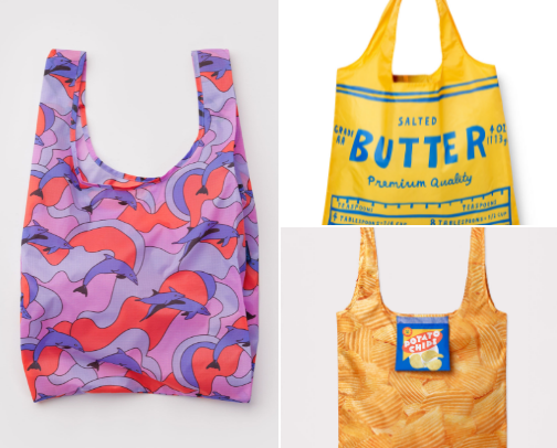 Save a Tree: Funky Reusable Tote Bags cover photo collage