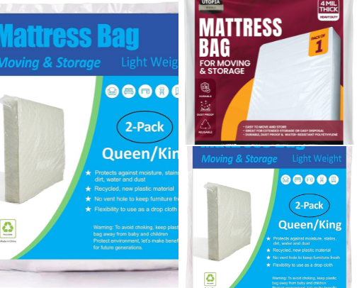 Top 10 king mattress moving bags cover photo collage