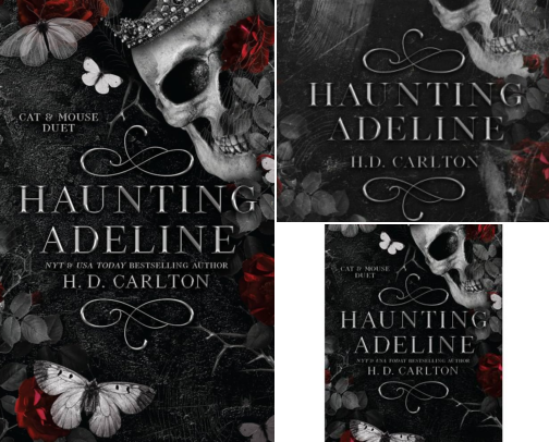Read Free - Haunting Adeline: Cat and Mouse Duet, Book 1 collector editions cover photo collage