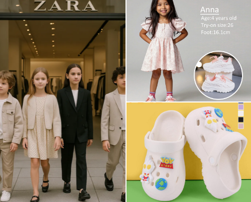 kids OOTD cover photo collage