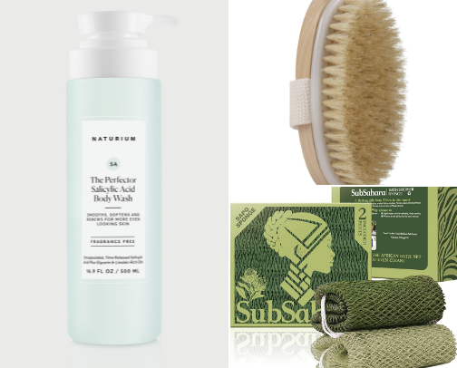 Body Care for Happy Bodies cover photo collage