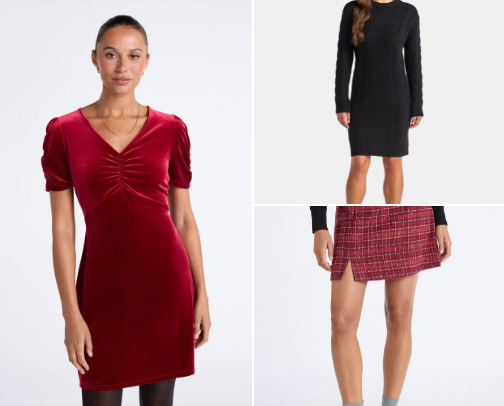 Holiday outfits on a Budget for any occasion cover photo collage