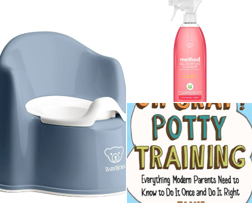 Potty Training Survival Kit💧 cover photo collage