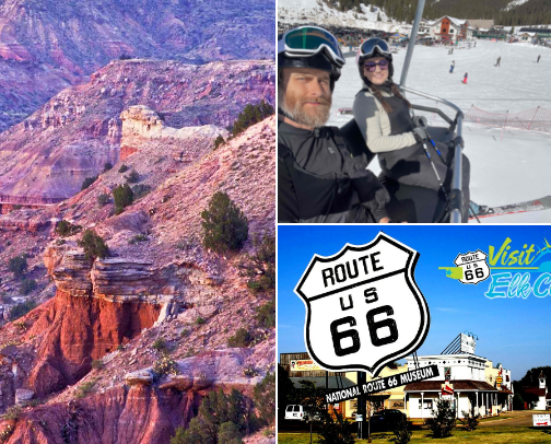 The McCluskey Travels. cover photo collage
