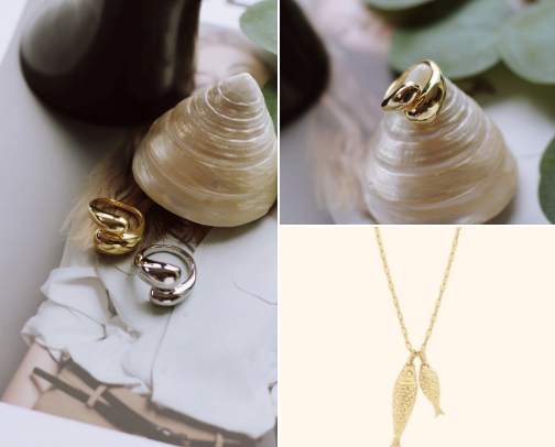 Jewelry cover photo collage