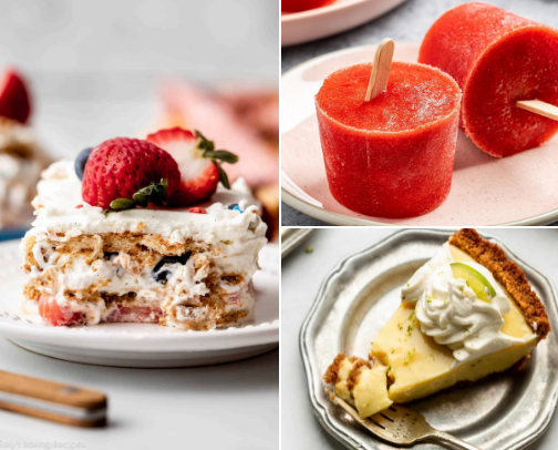 The Summer Desserts Worth Turning On the Oven For (and the Ones That Don't Need It) cover photo collage
