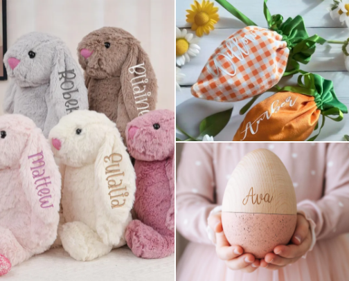 Easter Delights: Gifts, Outfits & Cuddly Friends 🌸🐰✨ cover photo collage