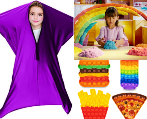 Sensory toys your kids will love cover photo collage