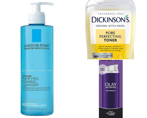 Favorite Skincare Products cover photo collage