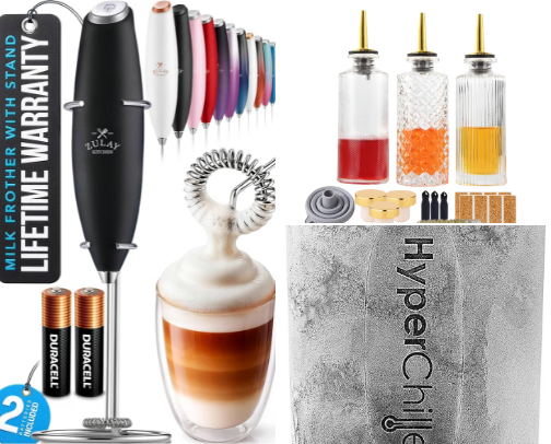 Aesthetic Amazon Kitchen & Coffee Bar Essentials | Home Reset ☕🥞✨ cover photo collage