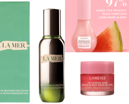 Skincare Favorites cover photo collage