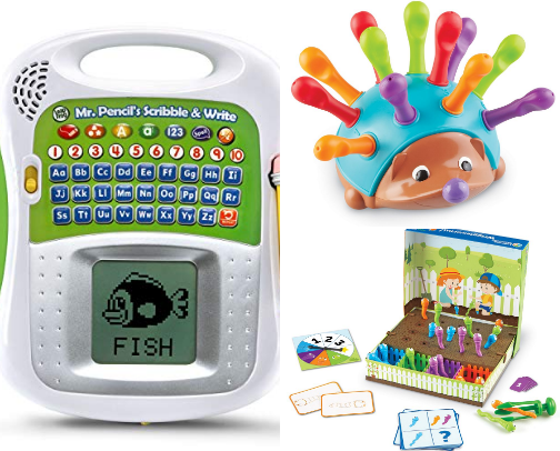 Fine Motor Skill Toys cover photo collage