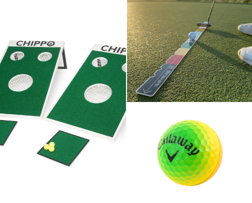 Golf Training Aids - Let’s make practice fun again! cover photo collage