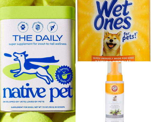 Dog Health & Wellness Products 🧼🫧🐾 cover photo collage