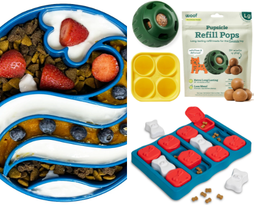 Beginner's Guide to Dog Enrichment cover photo collage