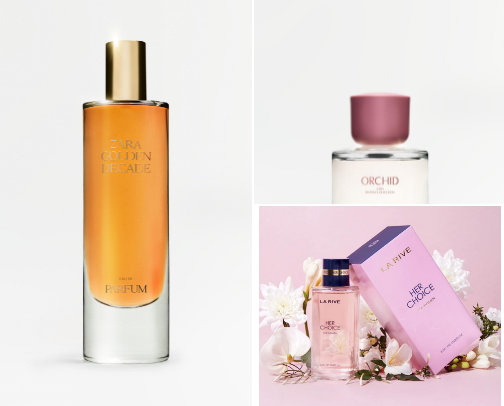 cheap perfumes ✨ cover photo collage