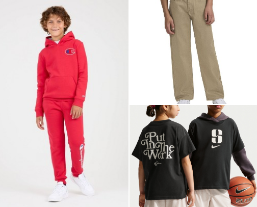 Kids Clothing & Accessories cover photo collage