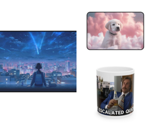 My Etsy Store! cover photo collage