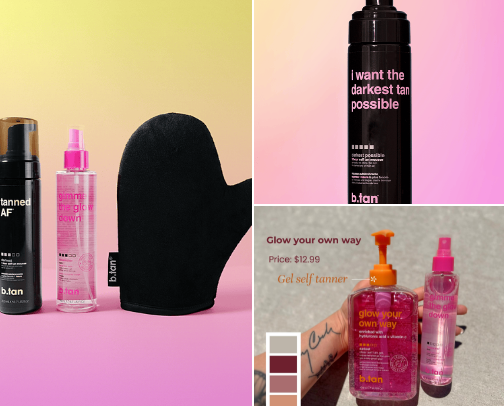 TAN that actually looks NATURAL!!! cover photo collage