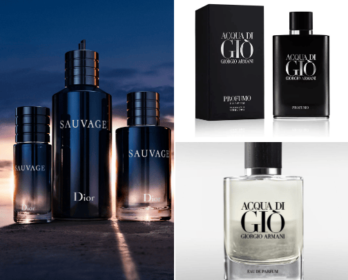 Top 10 mens cologne cover photo collage