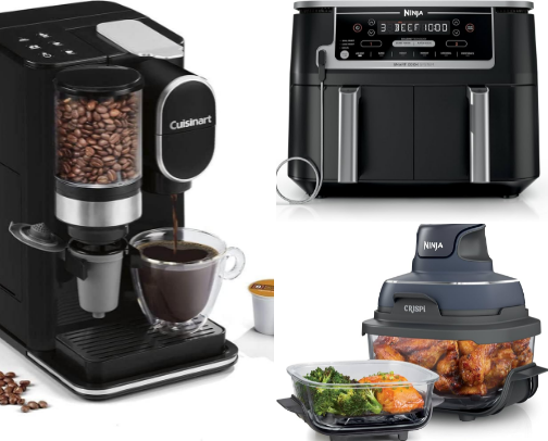 Some of the best small appliances for the kitchen for easy cooking and quick eating. cover photo collage
