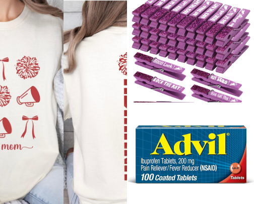 Cheer Must Haves cover photo collage