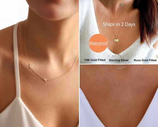 Personalized Initial Jewelry I Wear Daily Without It Looking Tacky cover photo collage