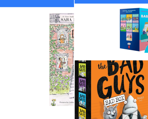 Books for 7-12 year olds cover photo collage