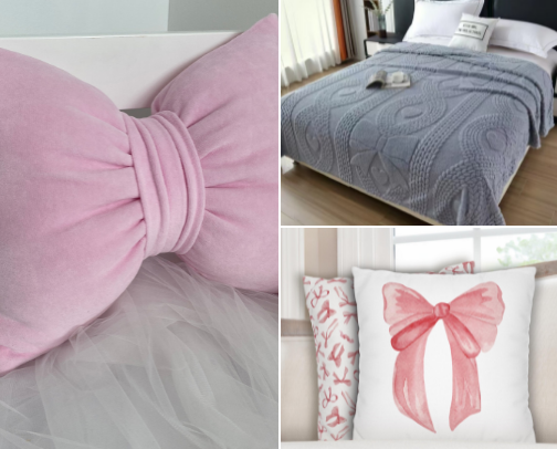 Coquette objects for your home 🎀 cover photo collage