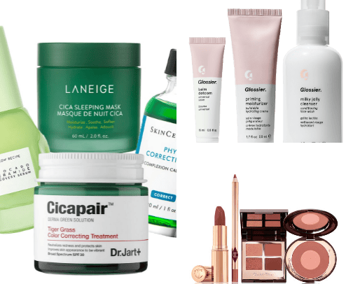 Needed Skin care products cover photo collage