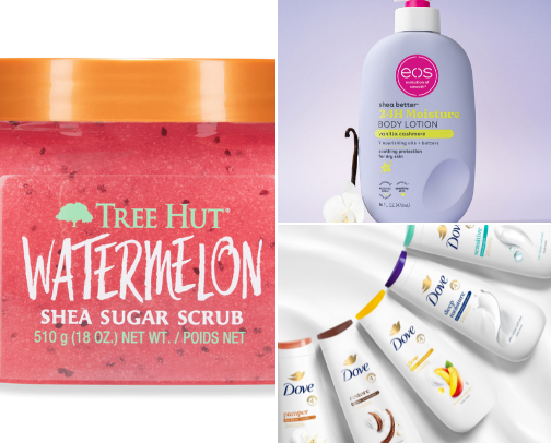 Affordable body care products that you’ll love cover photo collage
