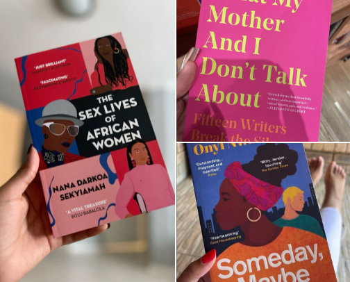 My reading list 📚 cover photo collage