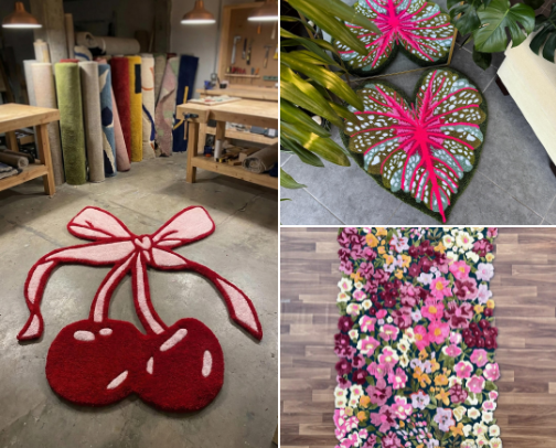 Rug 🧺🧶☘️🍸 cover photo collage