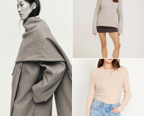 Soft Winter Wardrobe cover photo collage