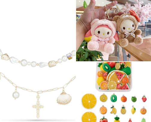 👜 Bag Charms Everyone Wants cover photo collage