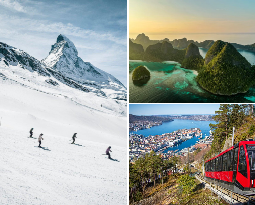 Beautiful & Safe Travel Destinations for 2026 cover photo collage