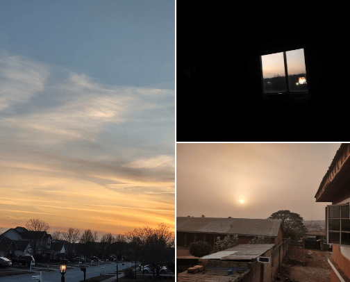 Sunsets are the best cover photo collage