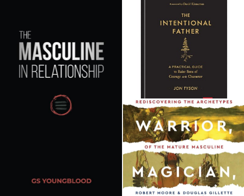 Masculine Development, Discipline & Performance Tools cover photo collage