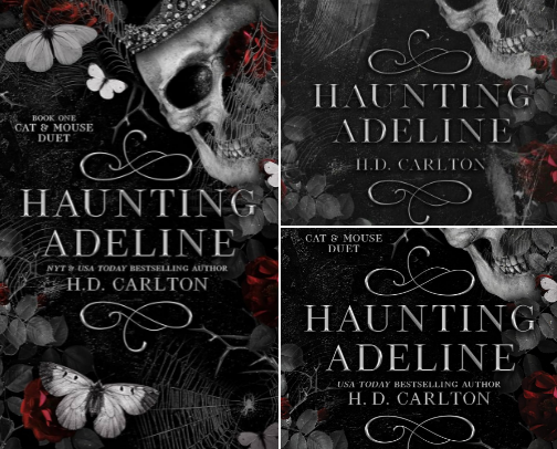 Save & Read - Haunting Adeline: Cat and Mouse Duet, Book 1 collector editions cover photo collage
